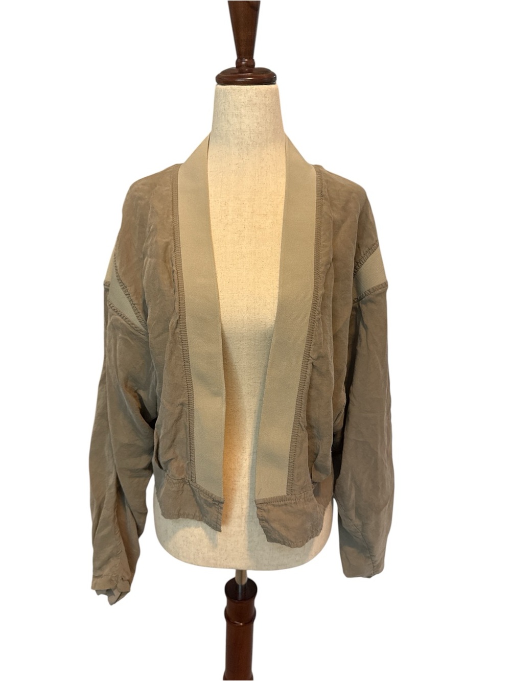 Zara Women’s Light Weight Open-Front Jacket Size S - Picture 2 of 3